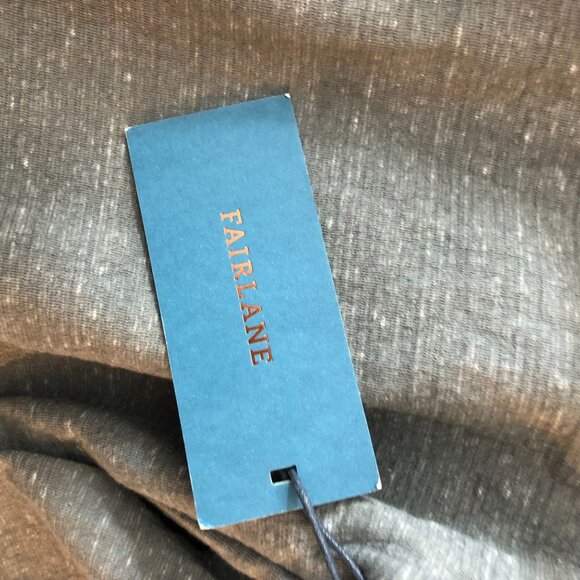 Fairlane Mens Grey Quarter-Zip Pullover Sweatshirt Size S - Picture 4 of 6